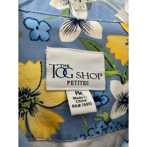 New The Tog Shop PM Button Front Floral Jacket - Picture 4 of 6